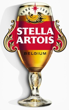 ANNO 1366 STELLA ARTOIS BELGIUM