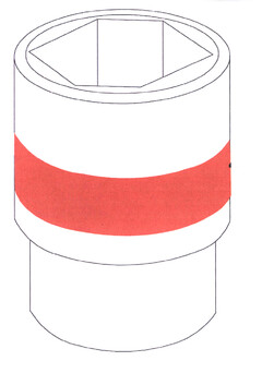 Representation of stripes for sockets.