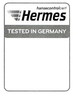 hansecontrolcert Hermes TESTED IN GERMANY