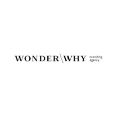 WONDER \ WHY branding agency