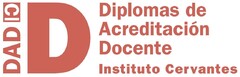 DADIC D DIPLOMAS DE ACREDITACIÓN DOCENTE INSTITUTO CERVANTES