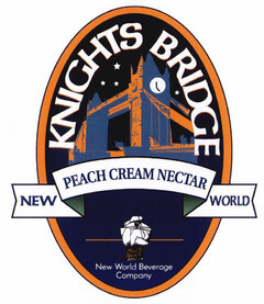 KNIGHTS BRIDGE NEW PEACH CREAM NECTAR WORLD