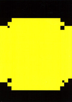 Gelb auf Schwarz (fig.)