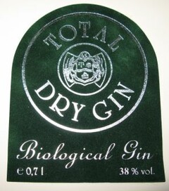 TOTAL DRY GIN Biological Gin