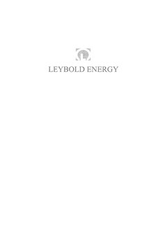 LEYBOLD ENERGY