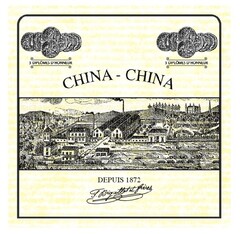 CHINA CHINA
Depuis 1872
