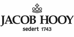 JACOB HOOY sedert 1743