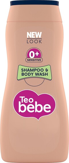 TEO BEBE New Look 0+ Sensitive Shampoo & Body Wash
