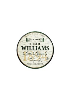 PRODUCT OF CZECH REPUBLIC SINGLE VARIETY PEAR WILLIAMS Pear Brandy
