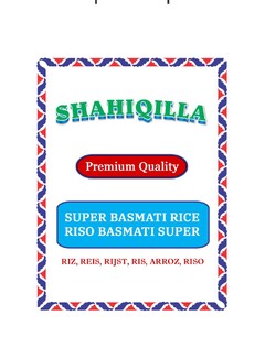 SHAHI QILLA Premium Quality SUPER BASMATI RICE RISO BASMATI SUPER RIZ, REIS, RIJST, RIS, ARROZ, RISO