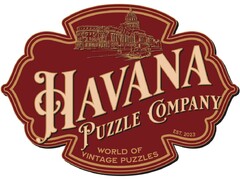 HAVANA PUZZLE COMPANY WORLD OF VINTAGE PUZZLES EST . 2023