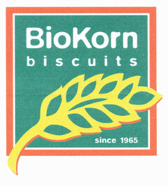 BioKorn biscuits since 1965