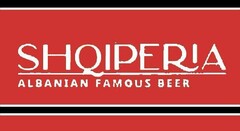 SHQIPERIA ALBANIAN FAMOUS BEER
