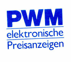 PWM elektronische Preisanzeigen