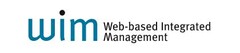 wim Web-based Integrated Management