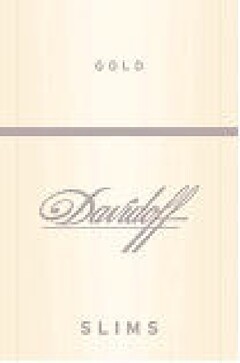 Gold Davidoff Slims