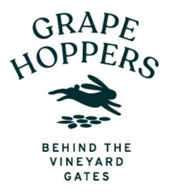 GRAPE HOPPERS BEHIND THE VINEYARD GATES