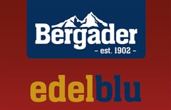 Bergader - est . 1902 - edelblu