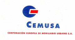 CEMUSA CORPORACIÓN EUROPEA DE MOBILIARIO URBANO S.A.