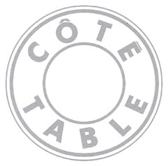 CÔTE TABLE