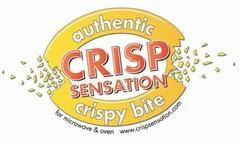 authentic CRISP SENSATION crispy bite