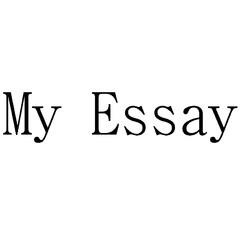 My Essay