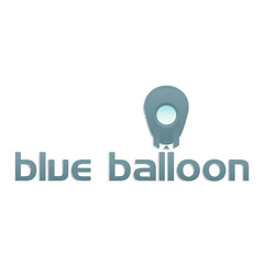 blue balloon