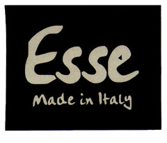 Esse Made in Italy