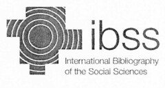 ibss International Bibliography of the Social Sciences