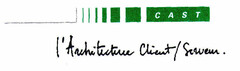 CAST L'ARCHITECTURE CLIENT/SERVEUR