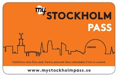 my STOCKHOLM PASS