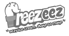 freezeez "eezy ice cream. shake to make"