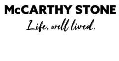 McCARTHY STONE Life, well lived