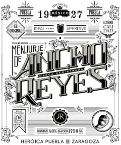 DELICIOSO MENJURJE DE ANCHO REYES HEROICA PUEBLA DE ZARAGOZA