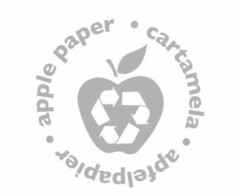 apfelpapier apple paper  cartamela