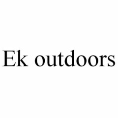 Ek outdoors