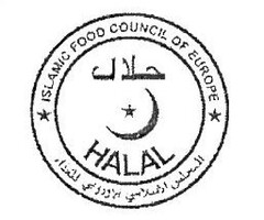 HALAL  ISLAMIC FOOD COUNCIL OF EUROPE