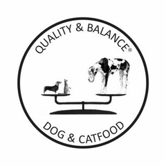 QUALITY & BALANCE DOG & CATFOOD