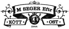 M SEGER Eftr KÖTT OST 1888