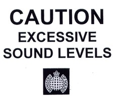 CAUTION EXCESSIVE SOUND LEVELS