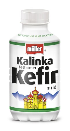 DIE NATÜRLICHE KRAFT DES KEFIRS müller Kalinka fettarmer Kefir mild