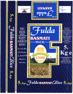 Fulda BASMATI RICE KH Khan Plaza & Store