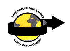 FREEDOM OF MOVEMENT Battery Vacuum Cleaners