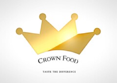 CROWN FOOD TASTE THE DIFFERENCE