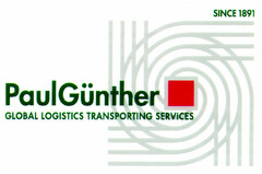 PaulGünther GLOBAL LOGISTICS TRANSPORTING SERVICES