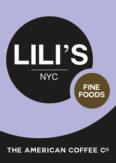 LILI'S FINE FOODS THE AMERICAN COFFEE CO