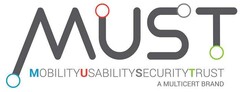 MUST MOBILITYUSABILITYSECURITYTRUST A MULTICERT BRAND