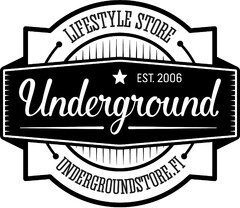 LIFESTYLE STORE EST. 2006 Underground  UNDERGROUNDSTORE.FI