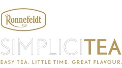 Ronnefeldt SIMPLICITEA EASY TEA. LITTLE TIME. GREAT FLAVOUR.