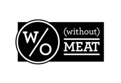 w/o (without) MEAT